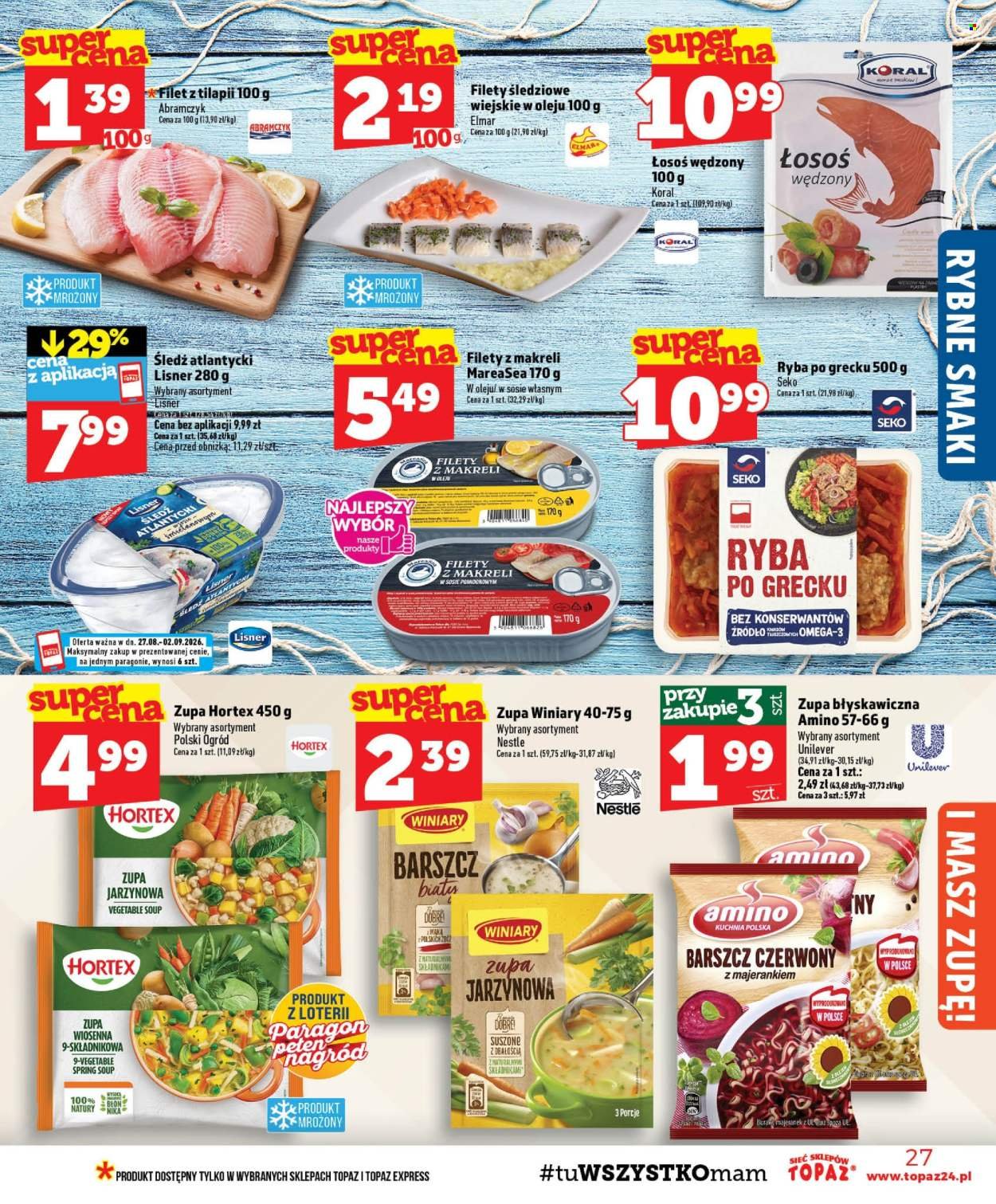 Gazetka TOPAZ - Od czwartku 27.08.2026