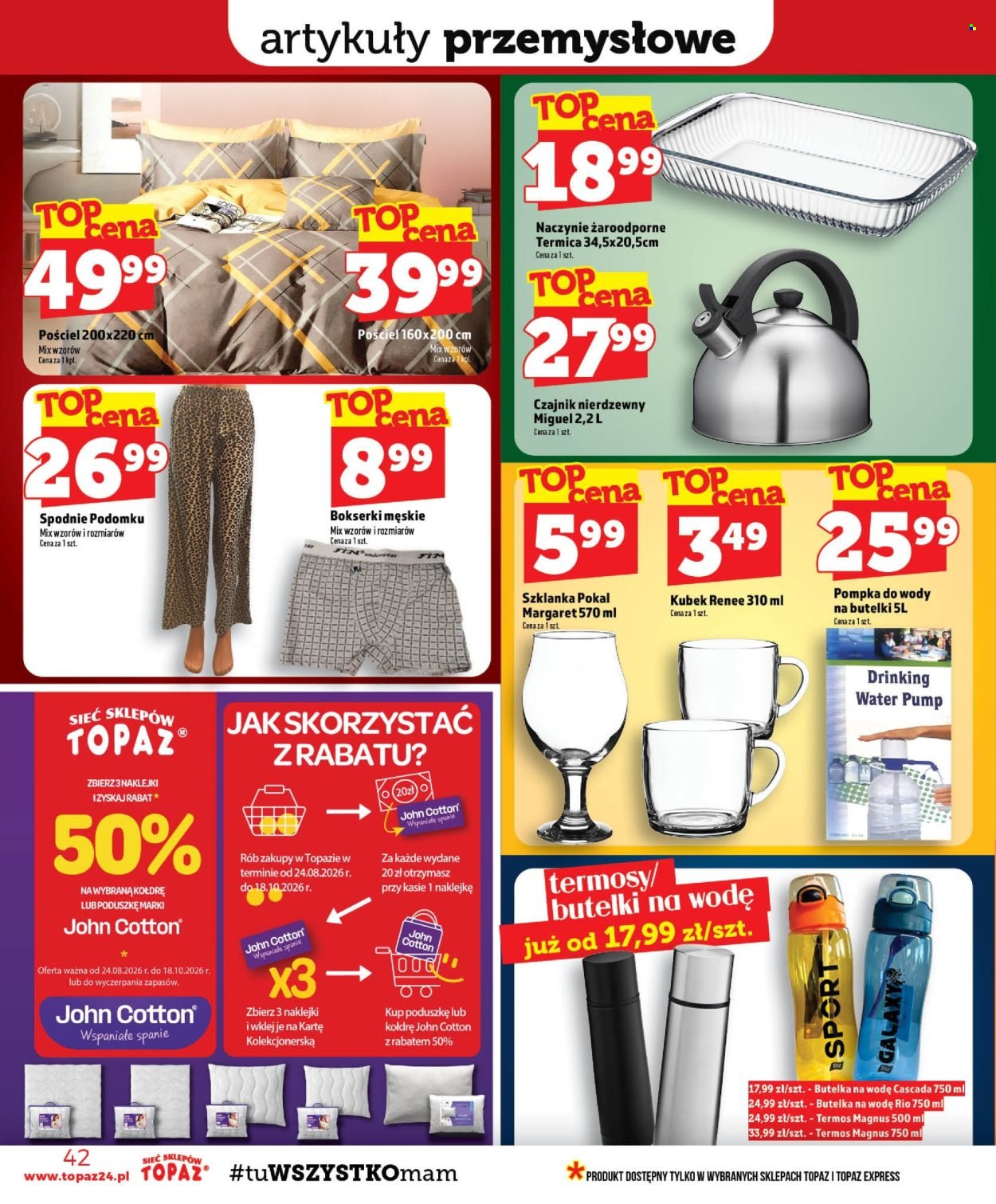 Gazetka TOPAZ - Od czwartku 27.08.2026