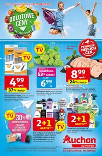 Gazetka AUCHAN - Odlotowe ceny na start szkoły (2025-08-14 - 2025-08-20)