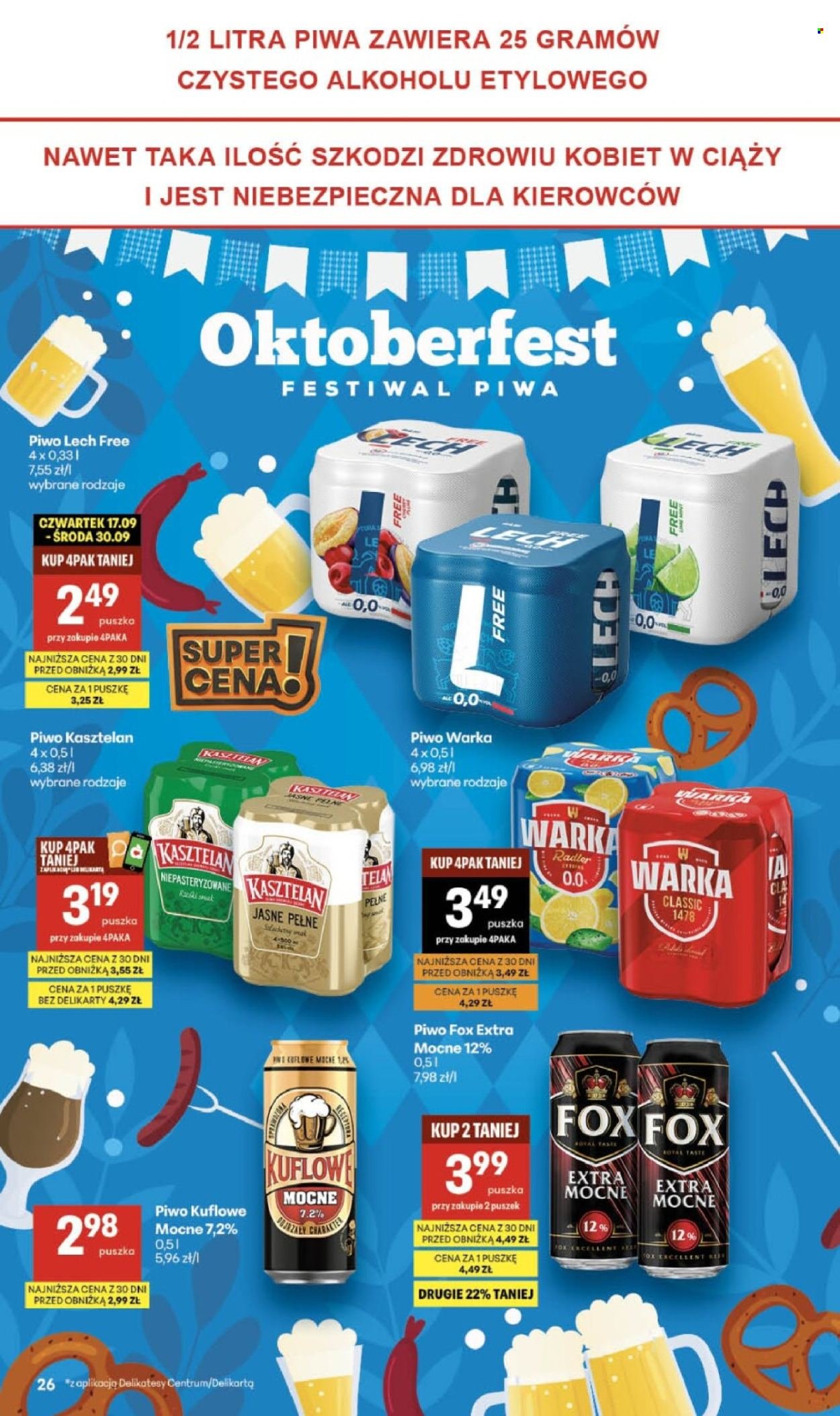 Gazetka DELIKATESY CENTRUM - Od czwartku 17.09.2026