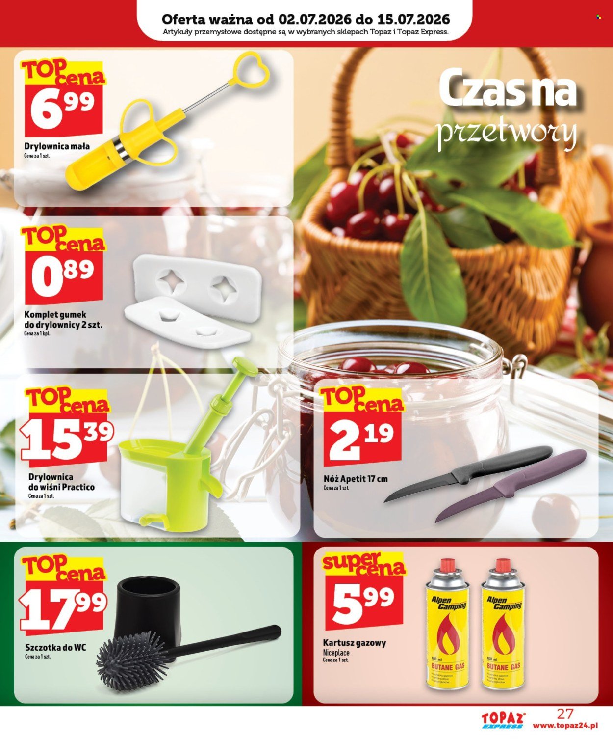 Gazetka TOPAZ - Od czwartku 2.07.2026