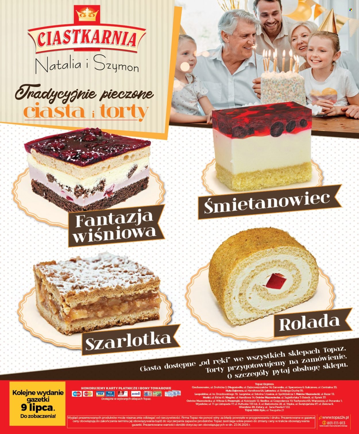 Gazetka TOPAZ - Od czwartku 2.07.2026
