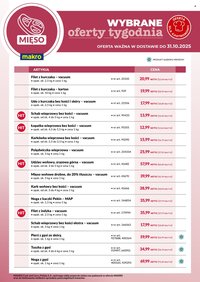 Gazetka MAKRO - Ulotka mięso - wybrane oferty tygodnia w dostawie (2025-10-25 - 2025-10-31)