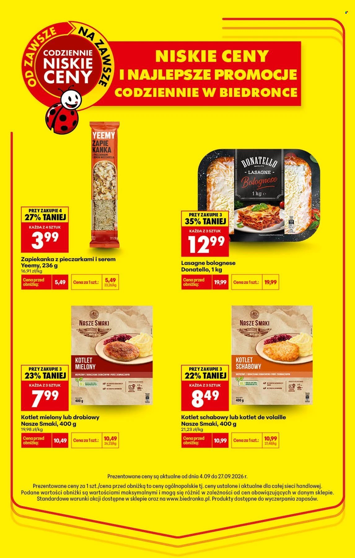 Gazetka BIEDRONKA - Niskie ceny i najlepsze promocje