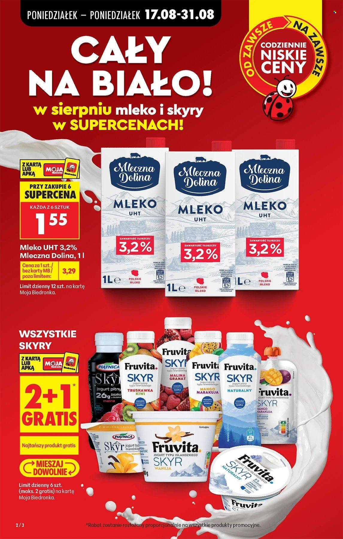 Gazetka BIEDRONKA - W tym tygodniu od poniedziałku