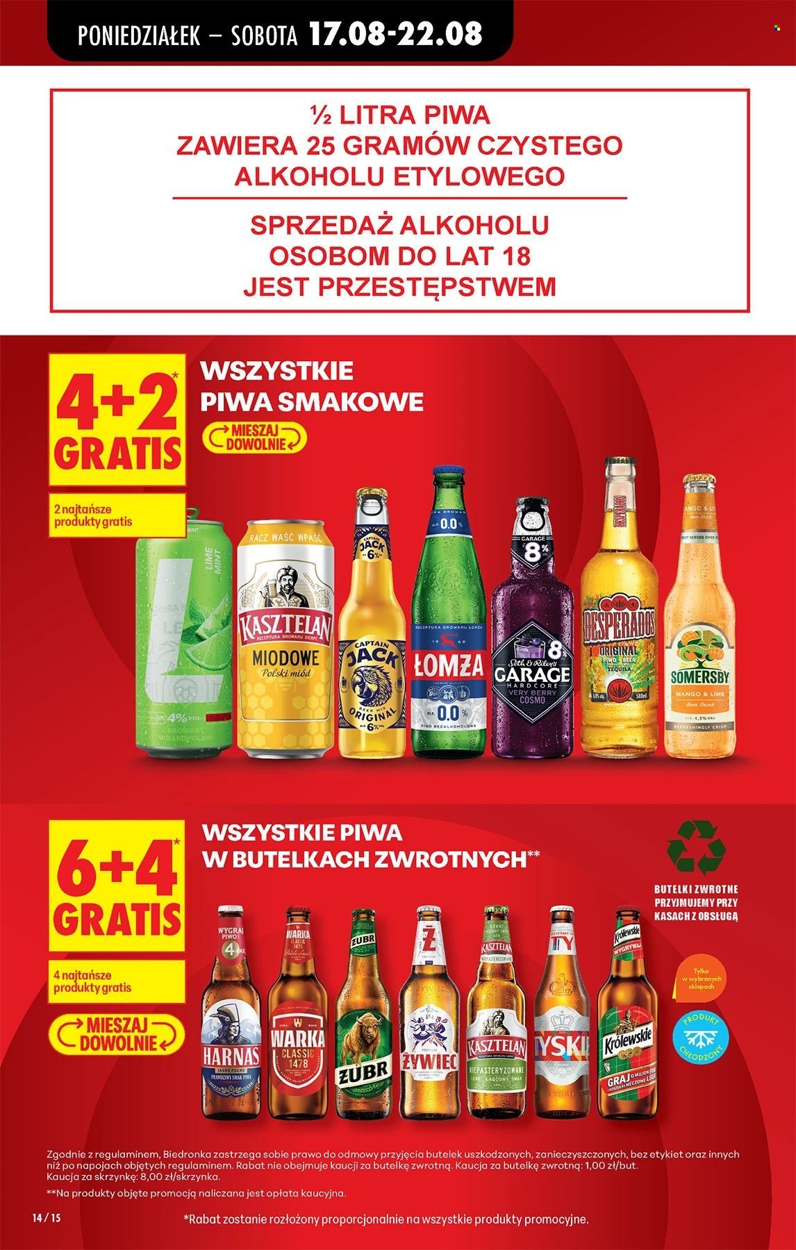 Gazetka BIEDRONKA - W tym tygodniu od poniedziałku