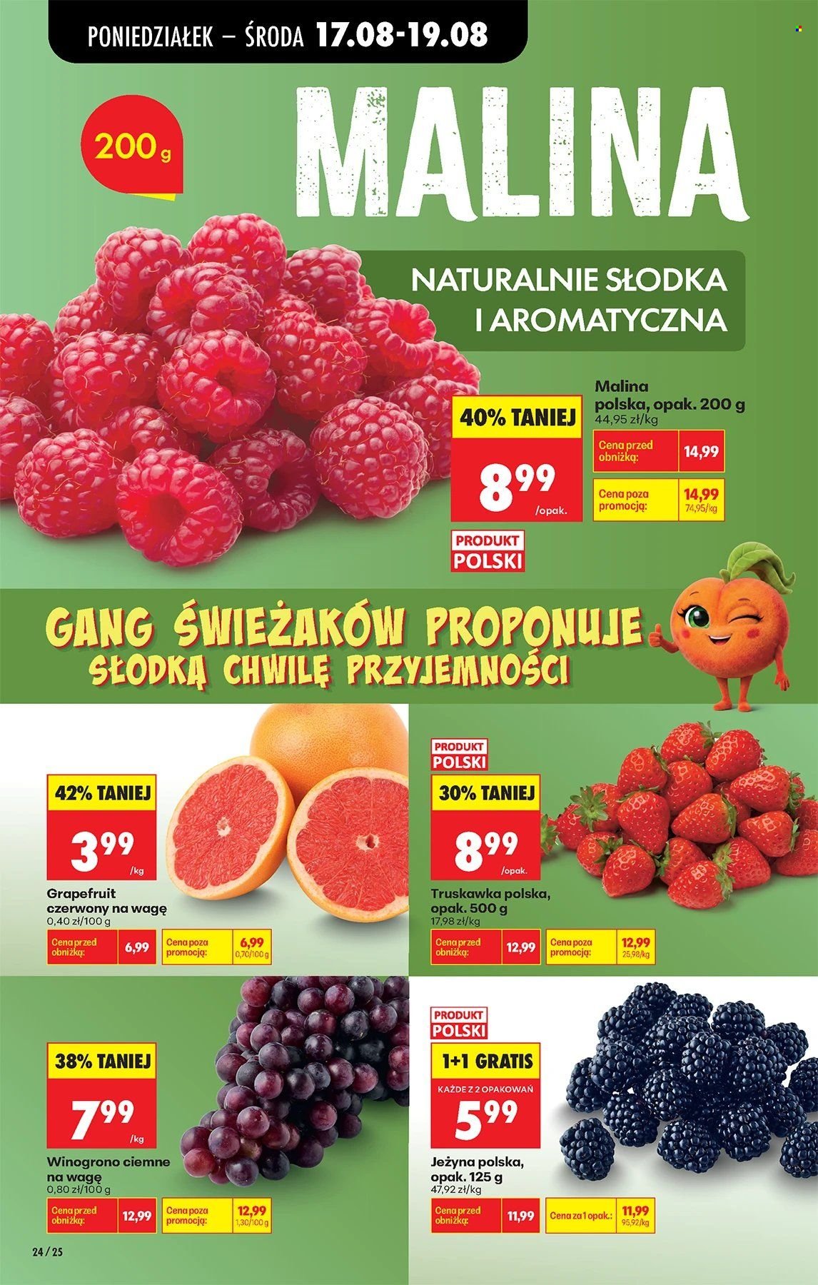 Gazetka BIEDRONKA - W tym tygodniu od poniedziałku