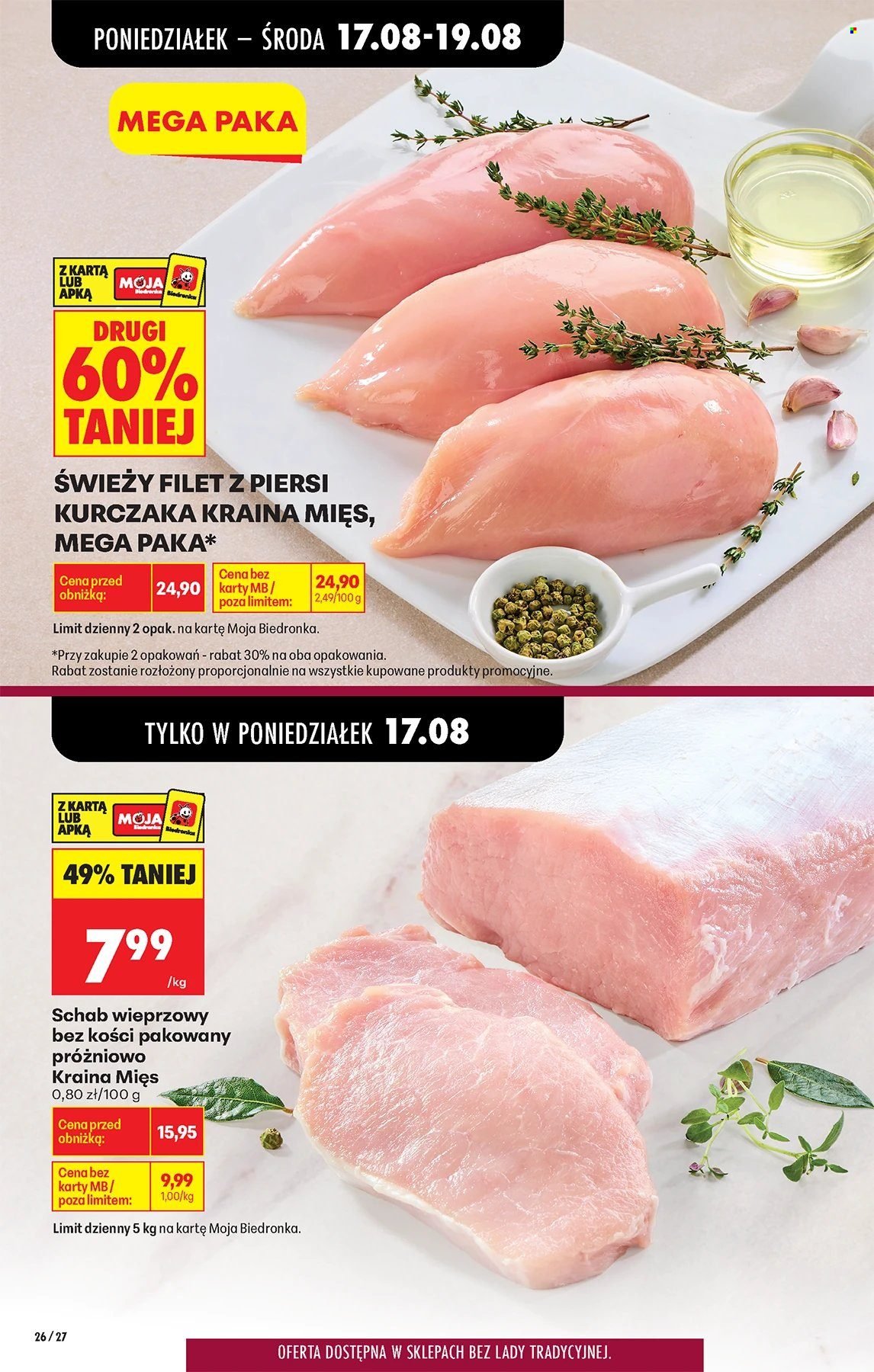 Gazetka BIEDRONKA - W tym tygodniu od poniedziałku