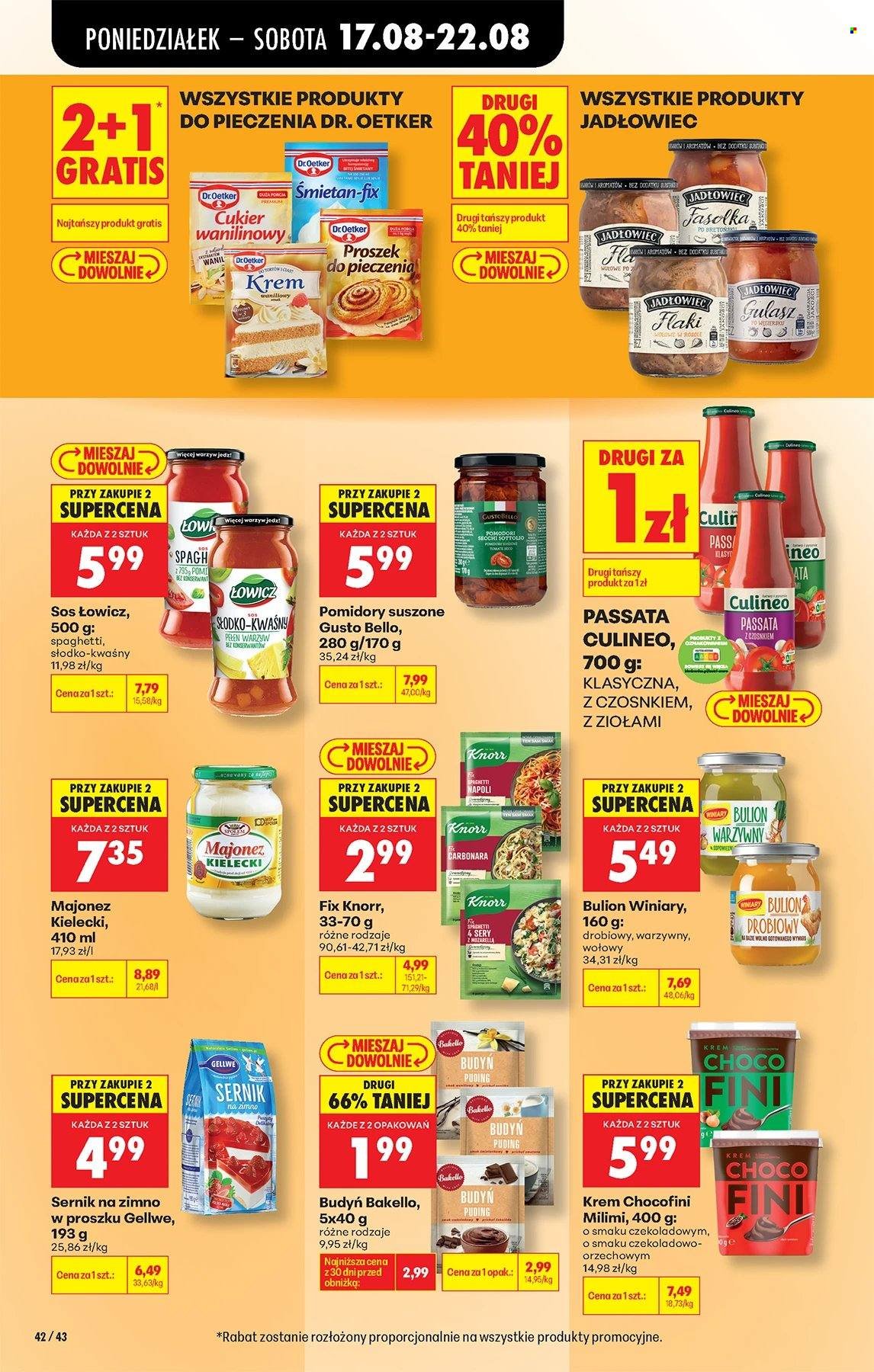 Gazetka BIEDRONKA - W tym tygodniu od poniedziałku