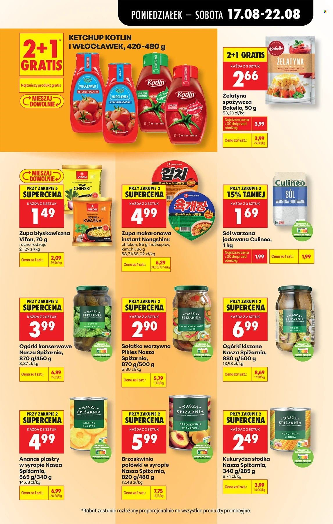 Gazetka BIEDRONKA - W tym tygodniu od poniedziałku
