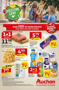 Gazetka AUCHAN - Odlotowe ceny na start szkoły (2025-09-04 - 2025-09-10)