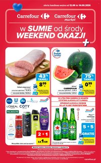Gazetka CARREFOUR - w SUMIE od środy WEEKEND OKAZJI
