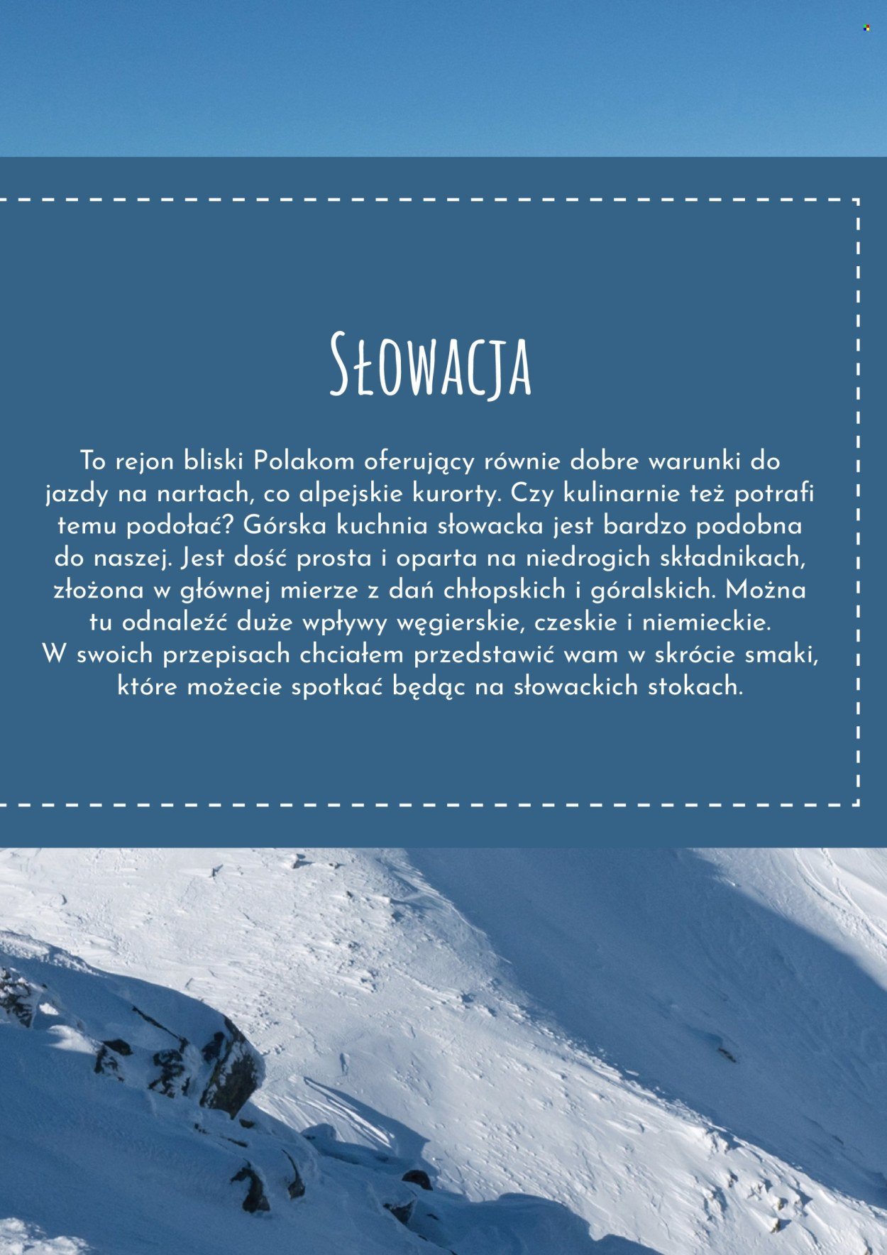 Gazetka MAKRO - eBook Kulinarny - Zimowe dania z górskich regionów świata