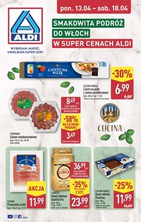 Gazetka ALDI - Smakowita podróż do Włoch (2026-04-13 - 2026-04-18)