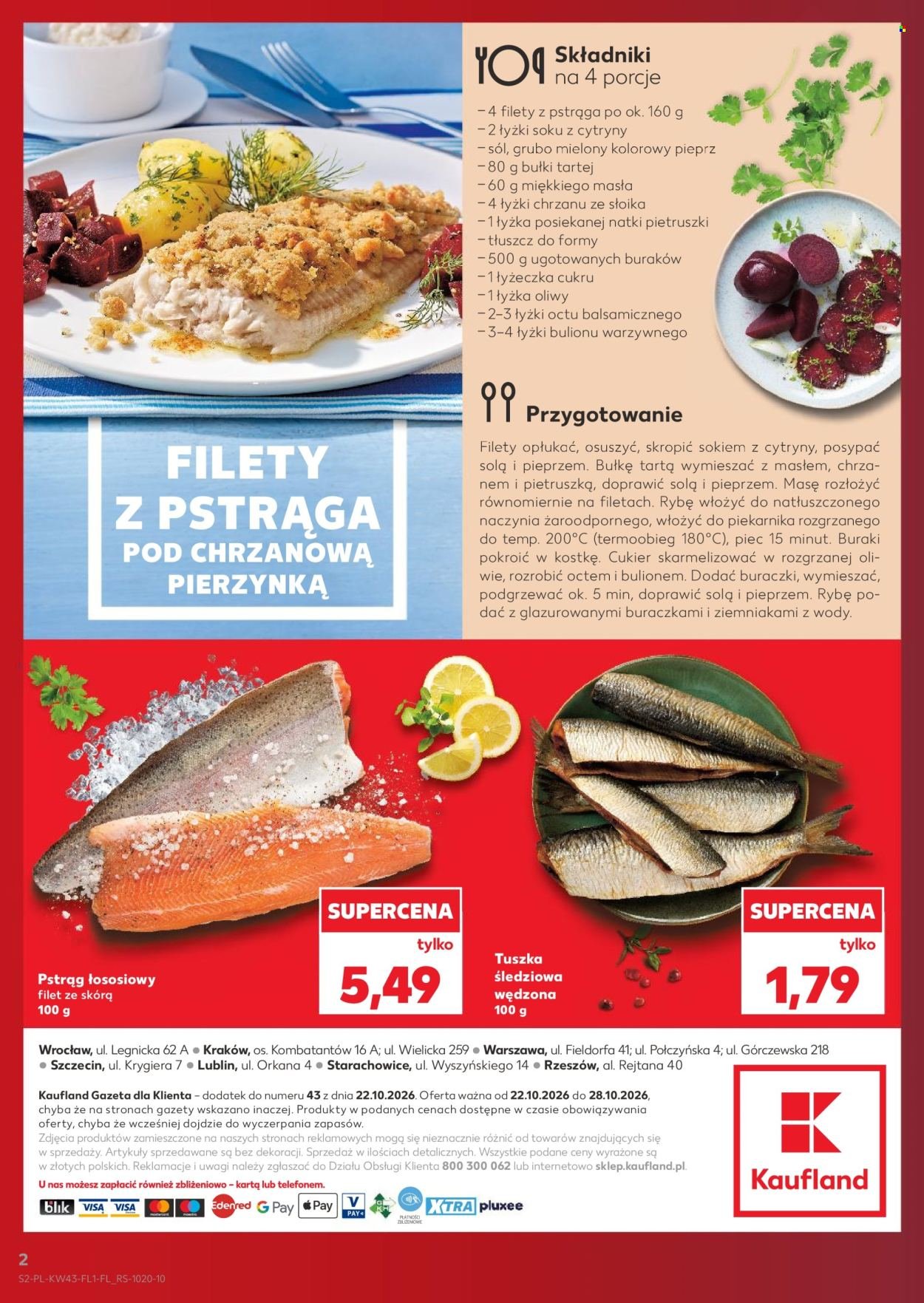 Gazetka KAUFLAND - Ryby z naszej lady