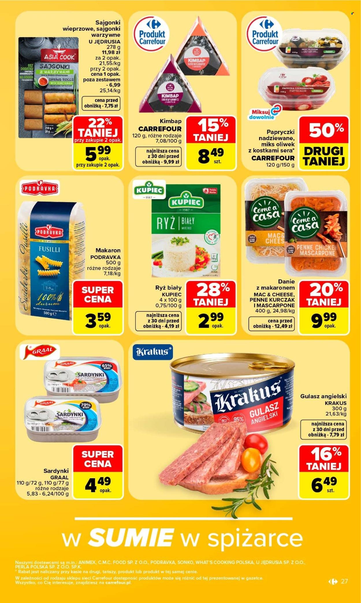 Gazetka CARREFOUR - Od poniedziałku