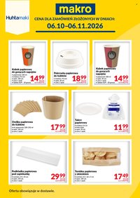 Gazetka MAKRO - Ulotka Huhtamaki