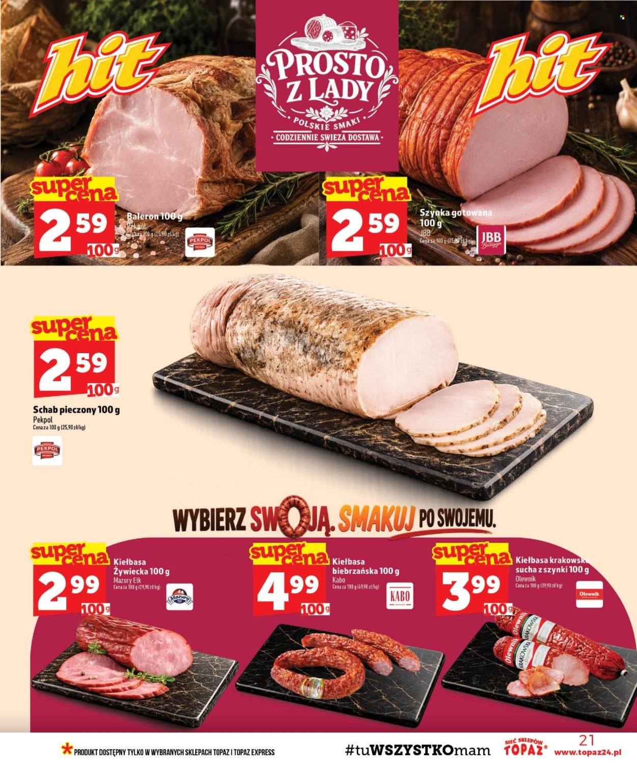 Gazetka TOPAZ - Od czwartku 10.09.2026