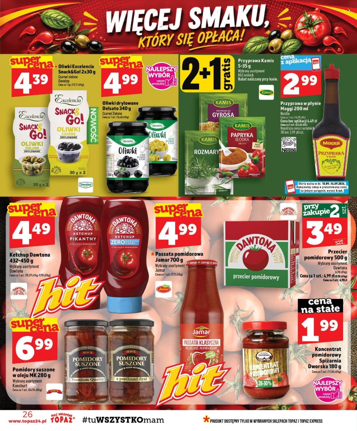 Gazetka TOPAZ - Od czwartku 10.09.2026