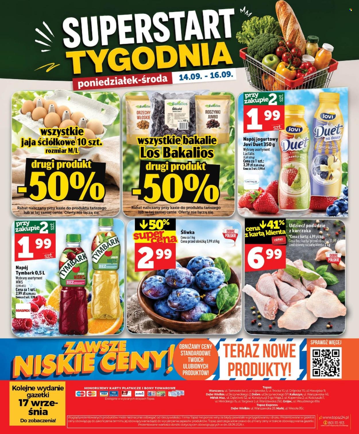 Gazetka TOPAZ - Od czwartku 10.09.2026