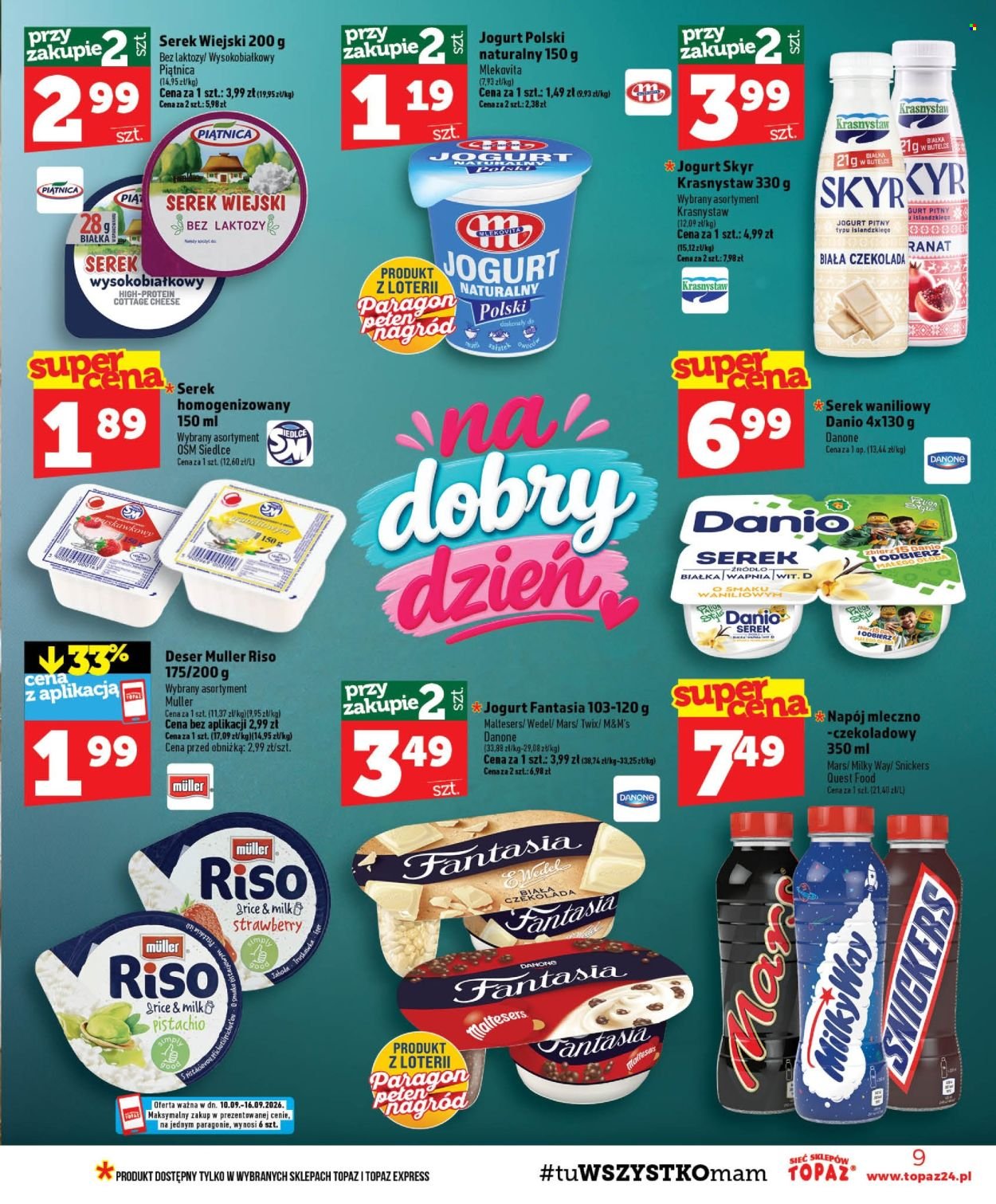 Gazetka TOPAZ - Od czwartku 10.09.2026
