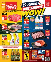 Gazetka TOPAZ - Od czwartku 10.09.2026