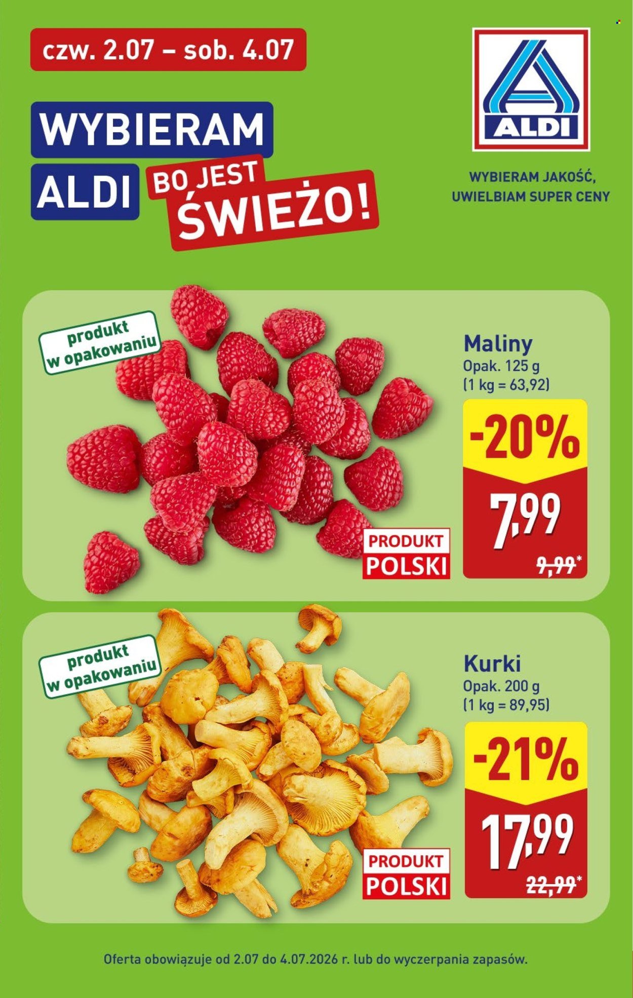 Gazetka ALDI - Od poniedziałku 29.06.2026