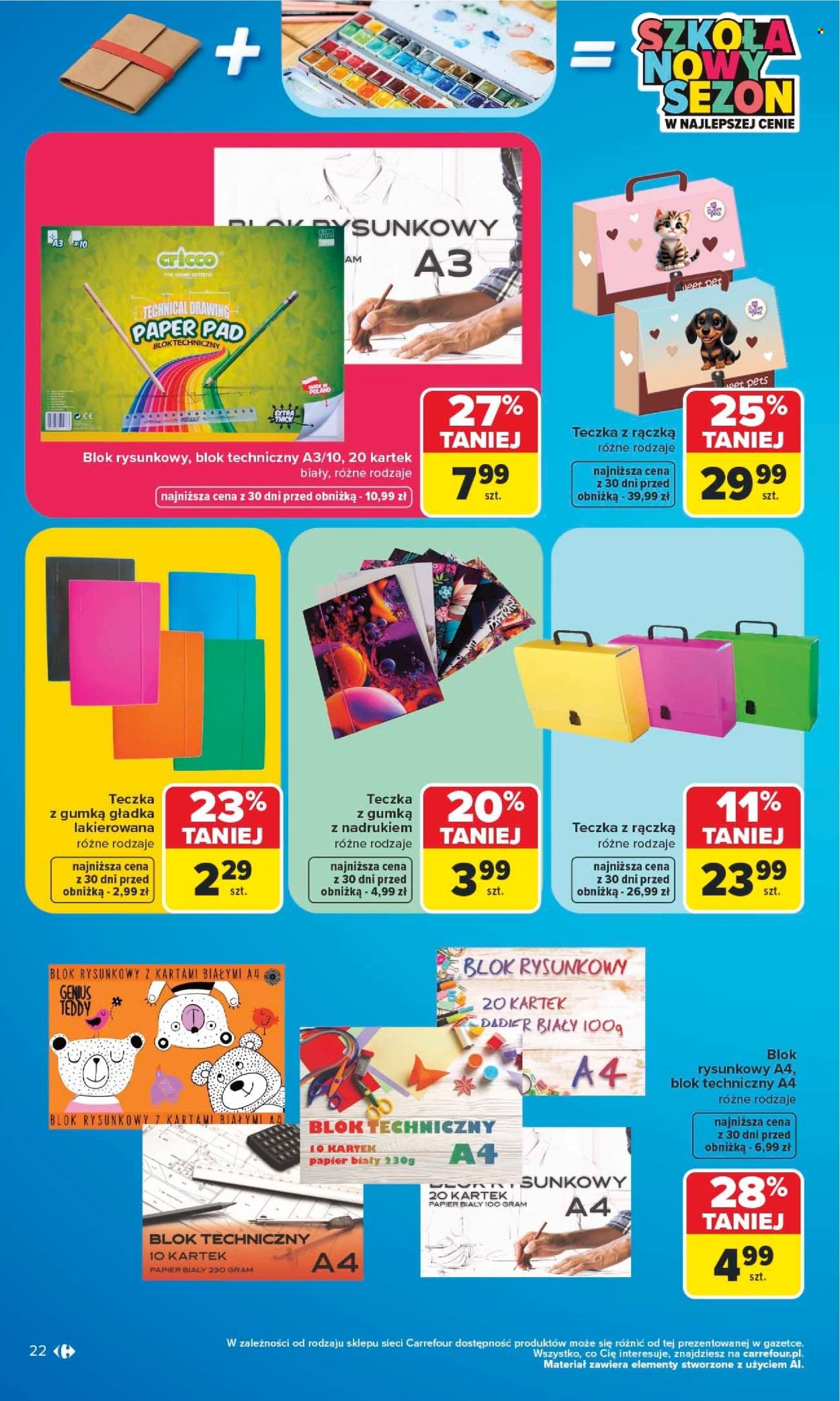 Gazetka CARREFOUR - Szkoła nowy sezon