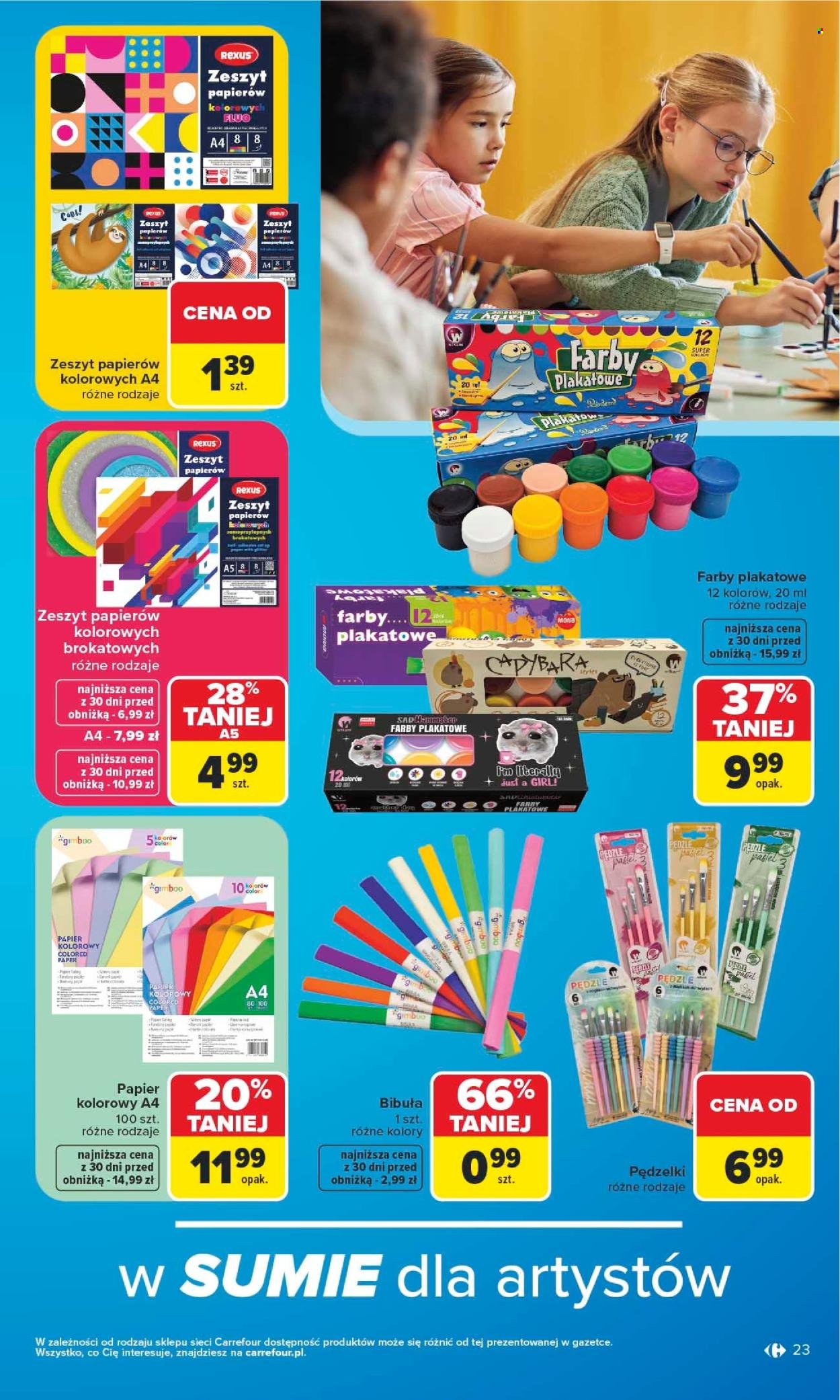 Gazetka CARREFOUR - Szkoła nowy sezon