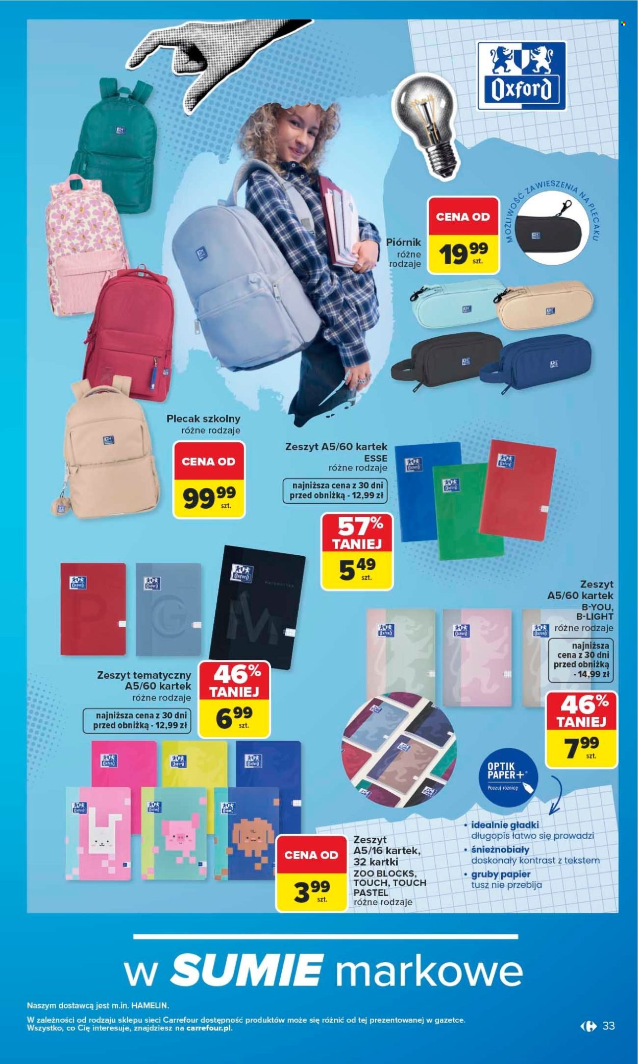 Gazetka CARREFOUR - Szkoła nowy sezon