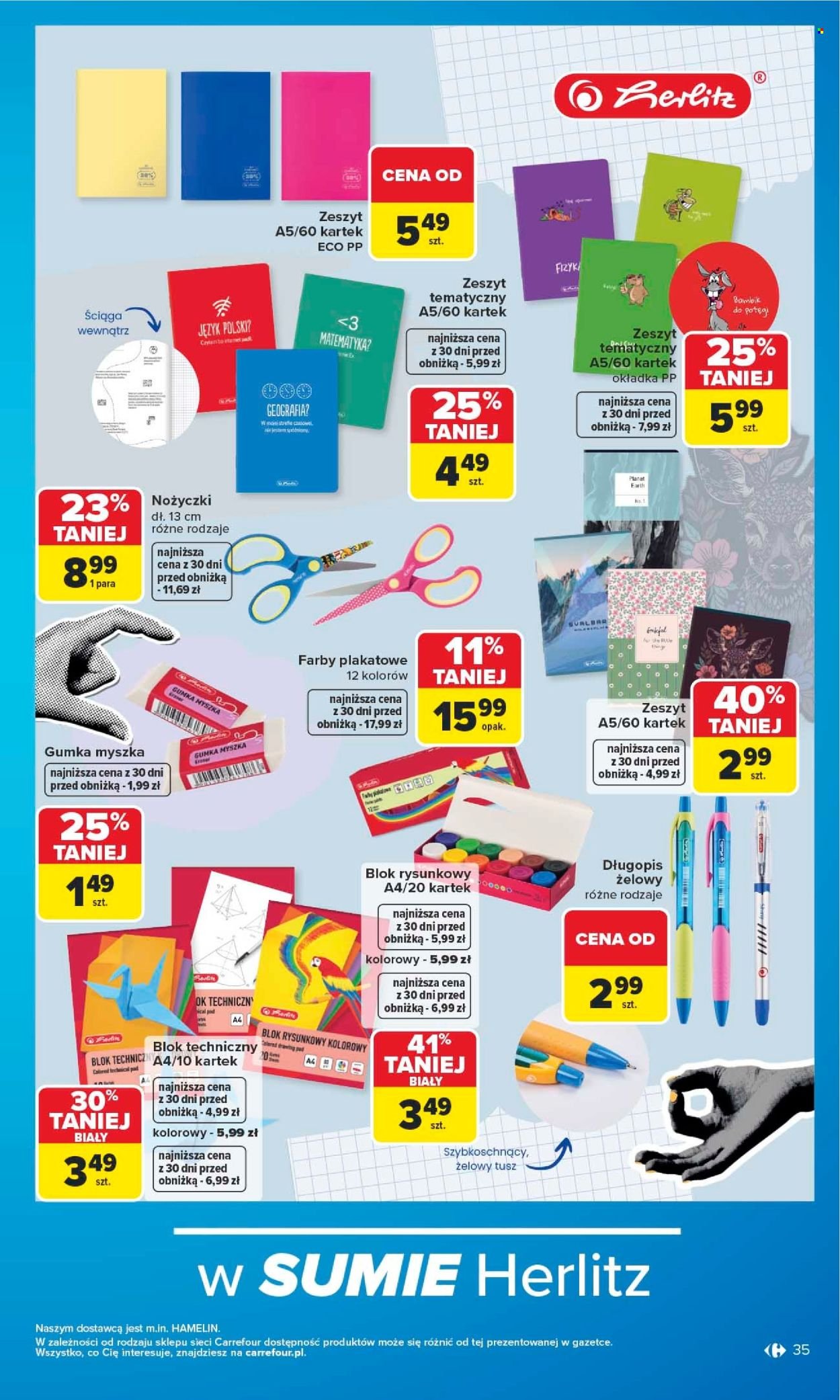 Gazetka CARREFOUR - Szkoła nowy sezon