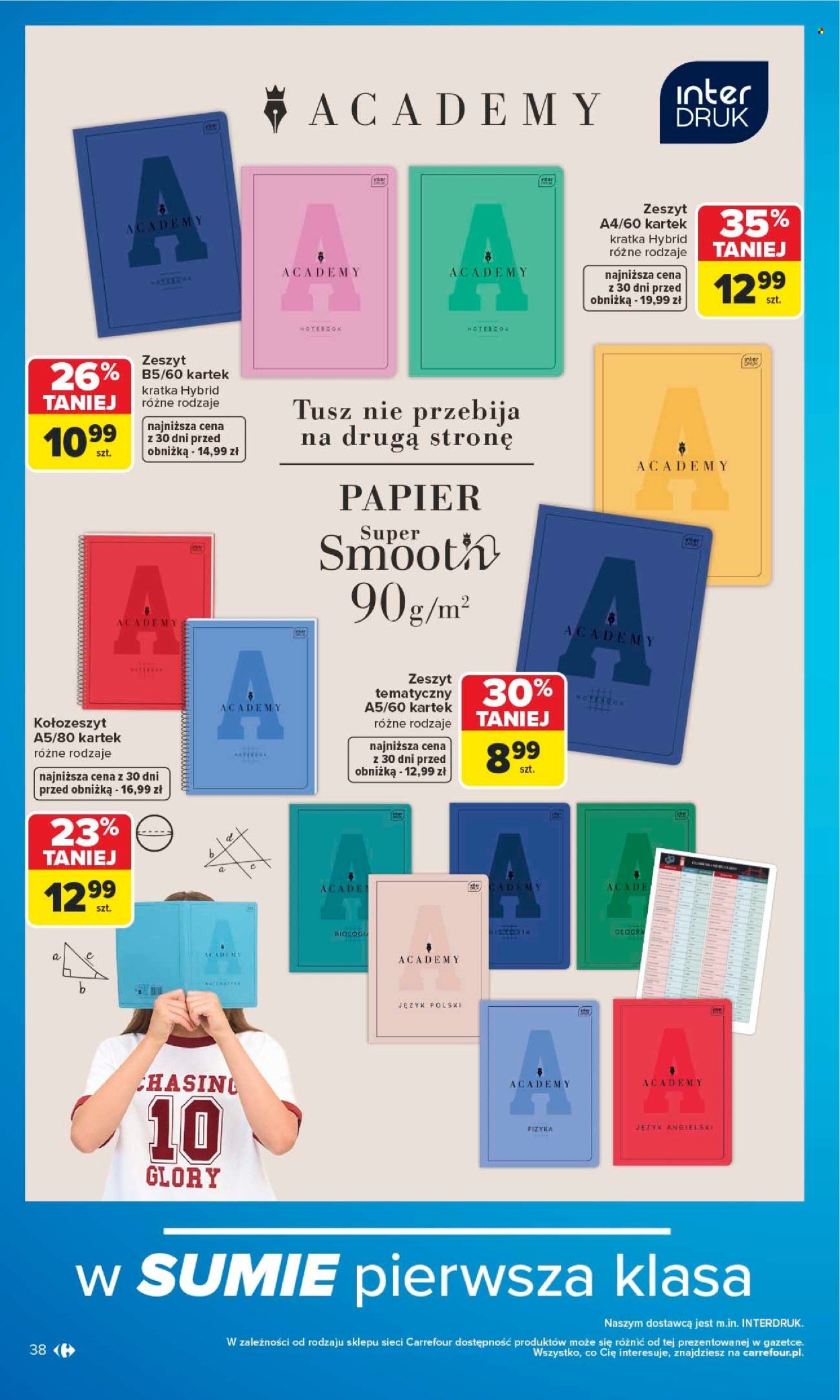 Gazetka CARREFOUR - Szkoła nowy sezon
