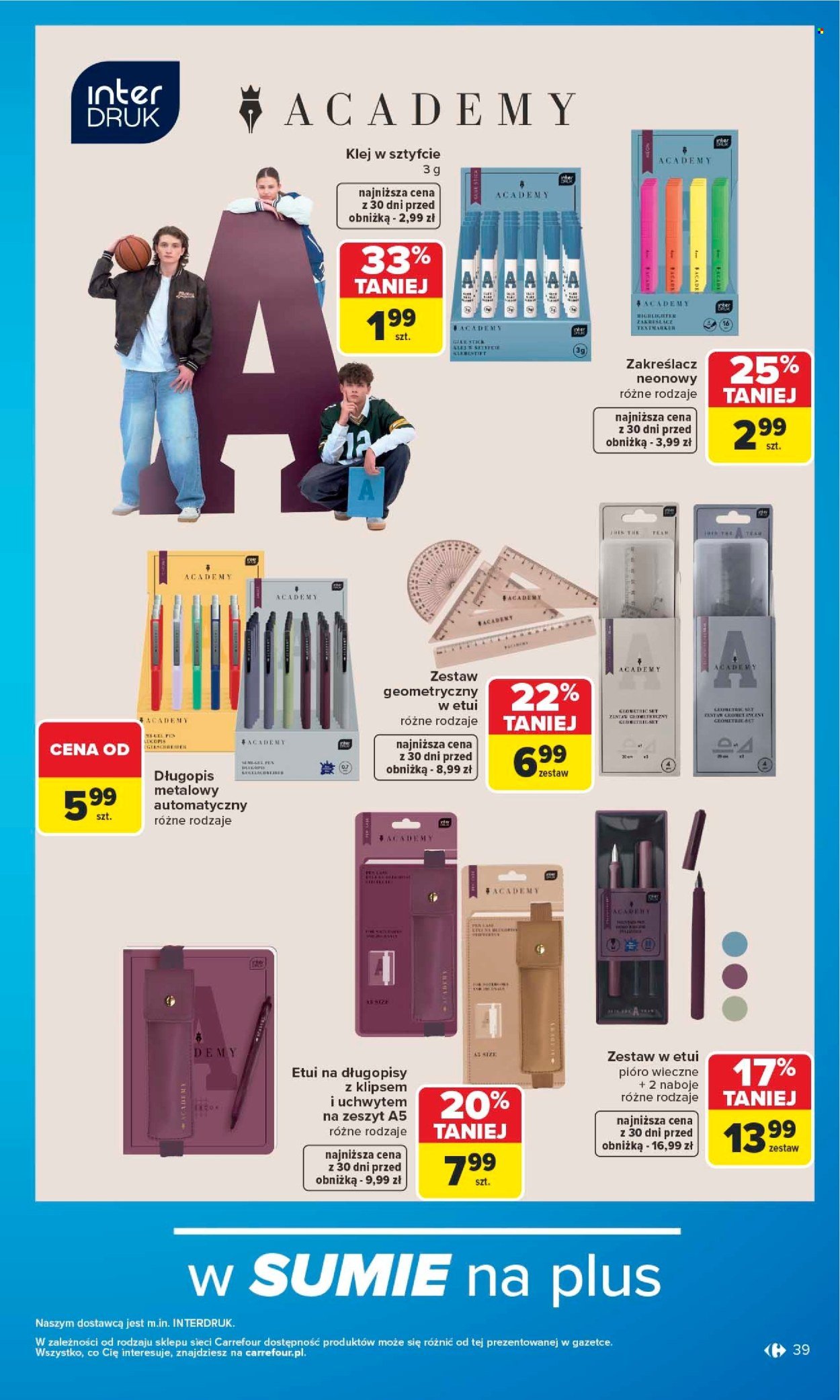 Gazetka CARREFOUR - Szkoła nowy sezon