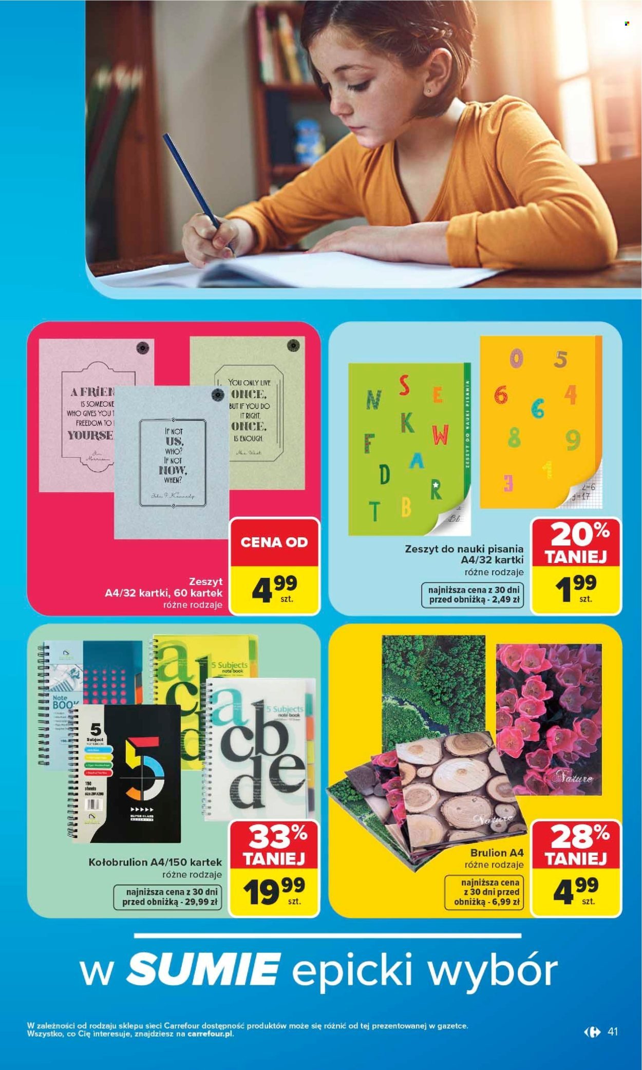 Gazetka CARREFOUR - Szkoła nowy sezon
