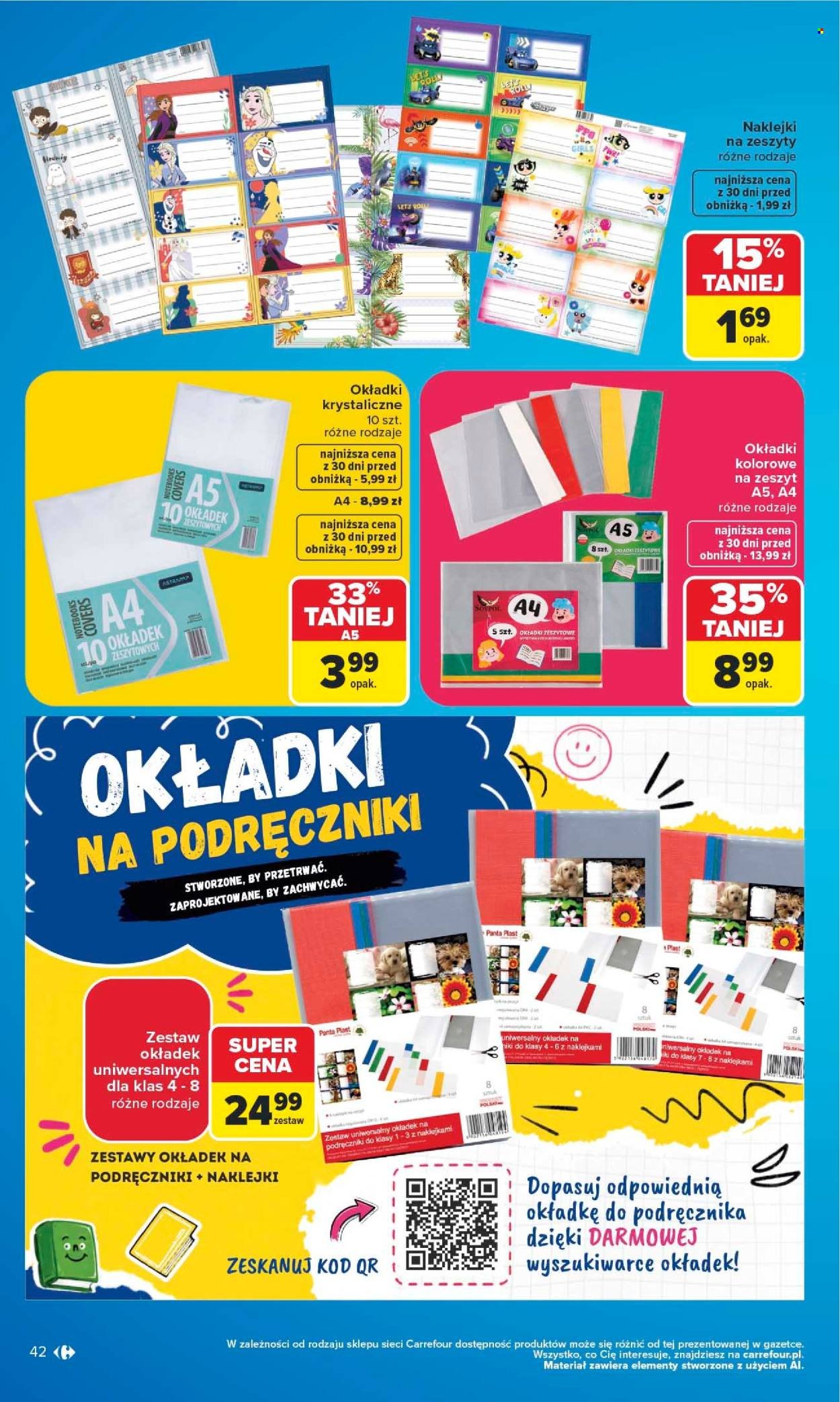 Gazetka CARREFOUR - Szkoła nowy sezon