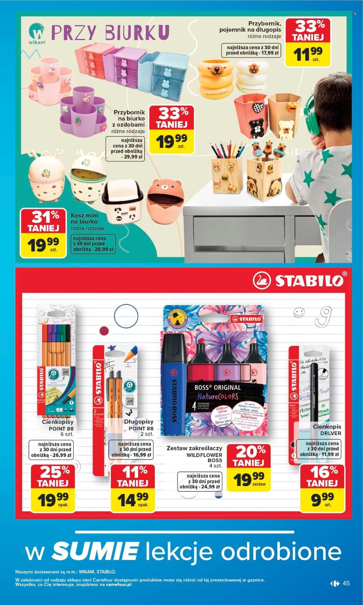 Gazetka CARREFOUR - Szkoła nowy sezon
