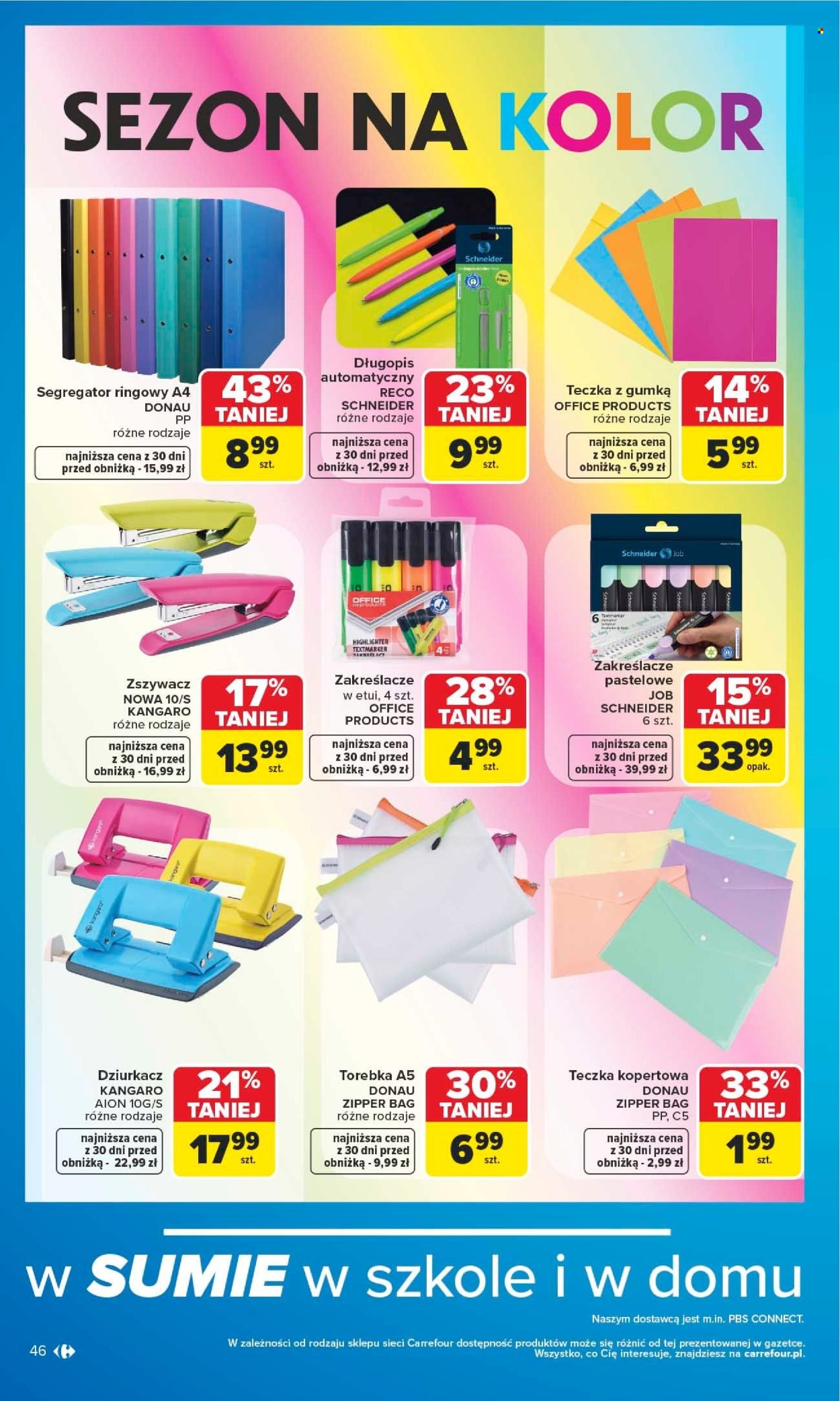 Gazetka CARREFOUR - Szkoła nowy sezon