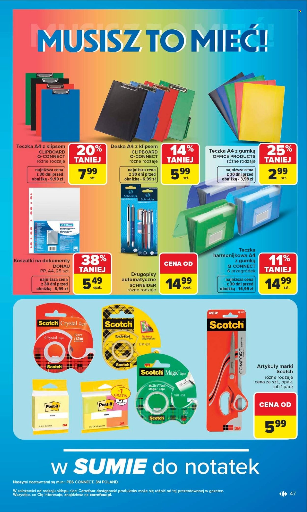 Gazetka CARREFOUR - Szkoła nowy sezon