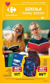 Gazetka CARREFOUR - Szkoła nowy sezon
