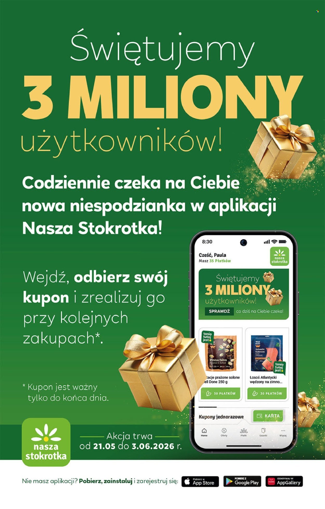 Gazetka STOKROTKA - Od czwartku 21.05.2026