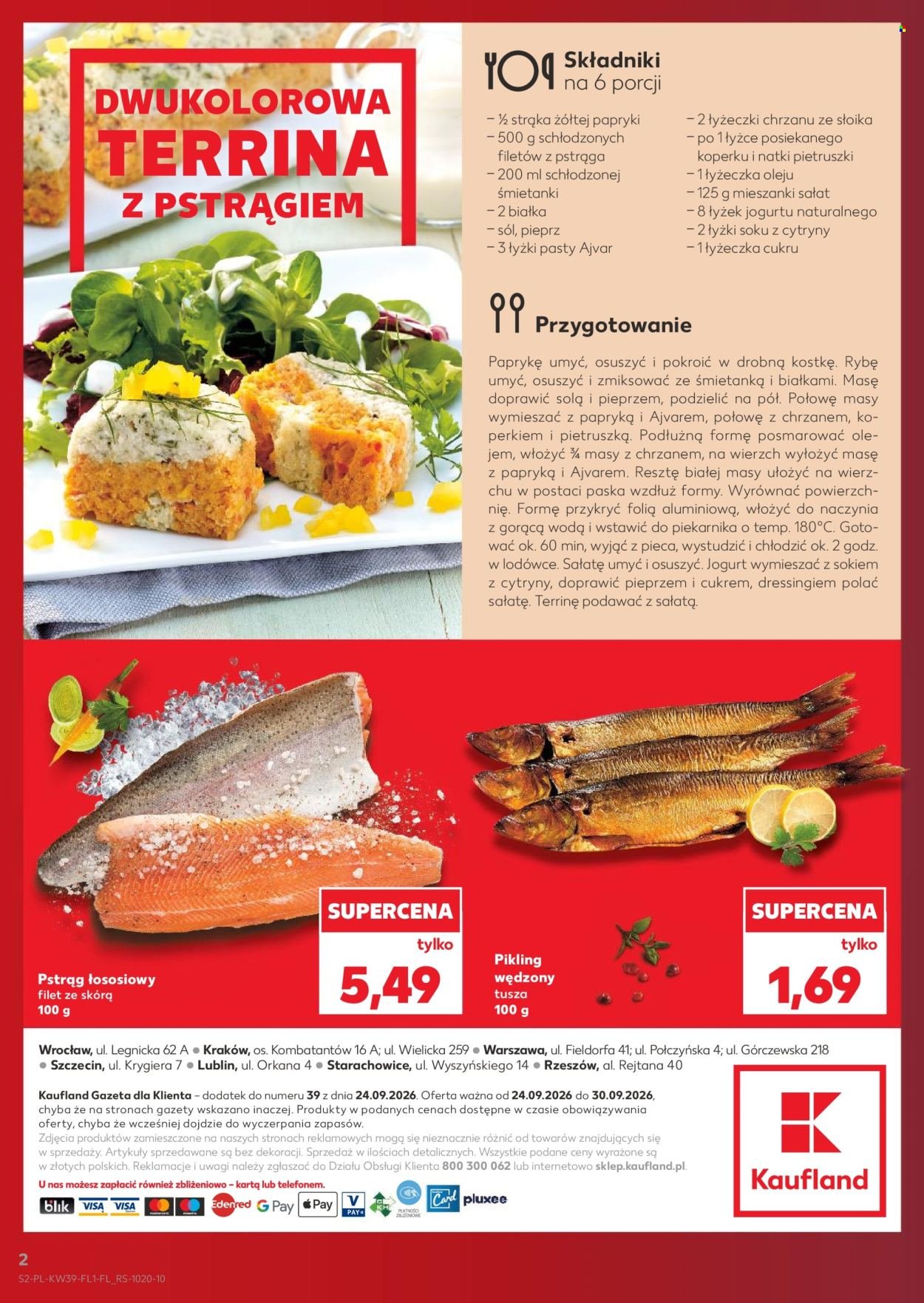 Gazetka KAUFLAND - Ryby z naszej lady