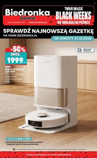 Gazetka BIEDRONKA - Home