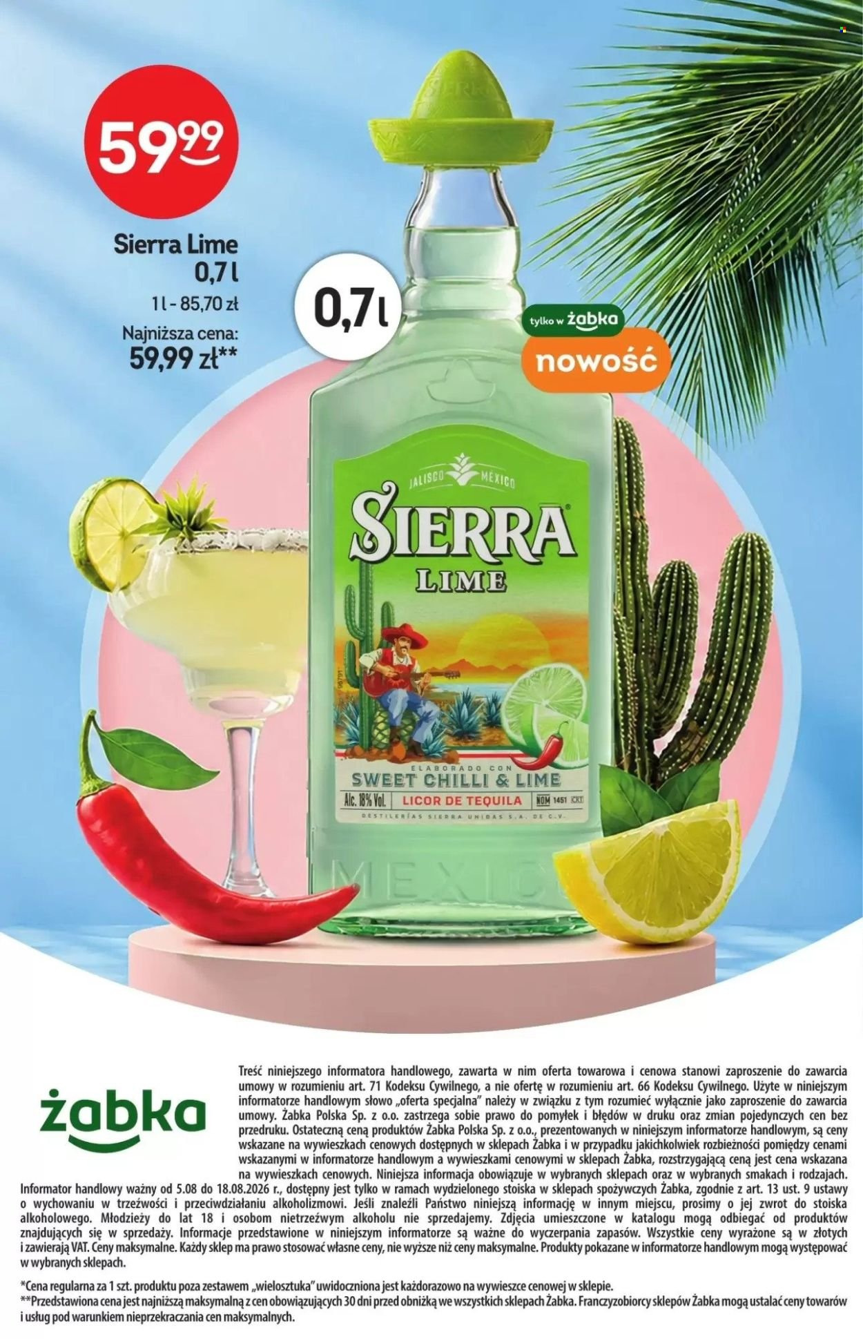 Gazetka ŻABKA - Od środy 5.08.2026