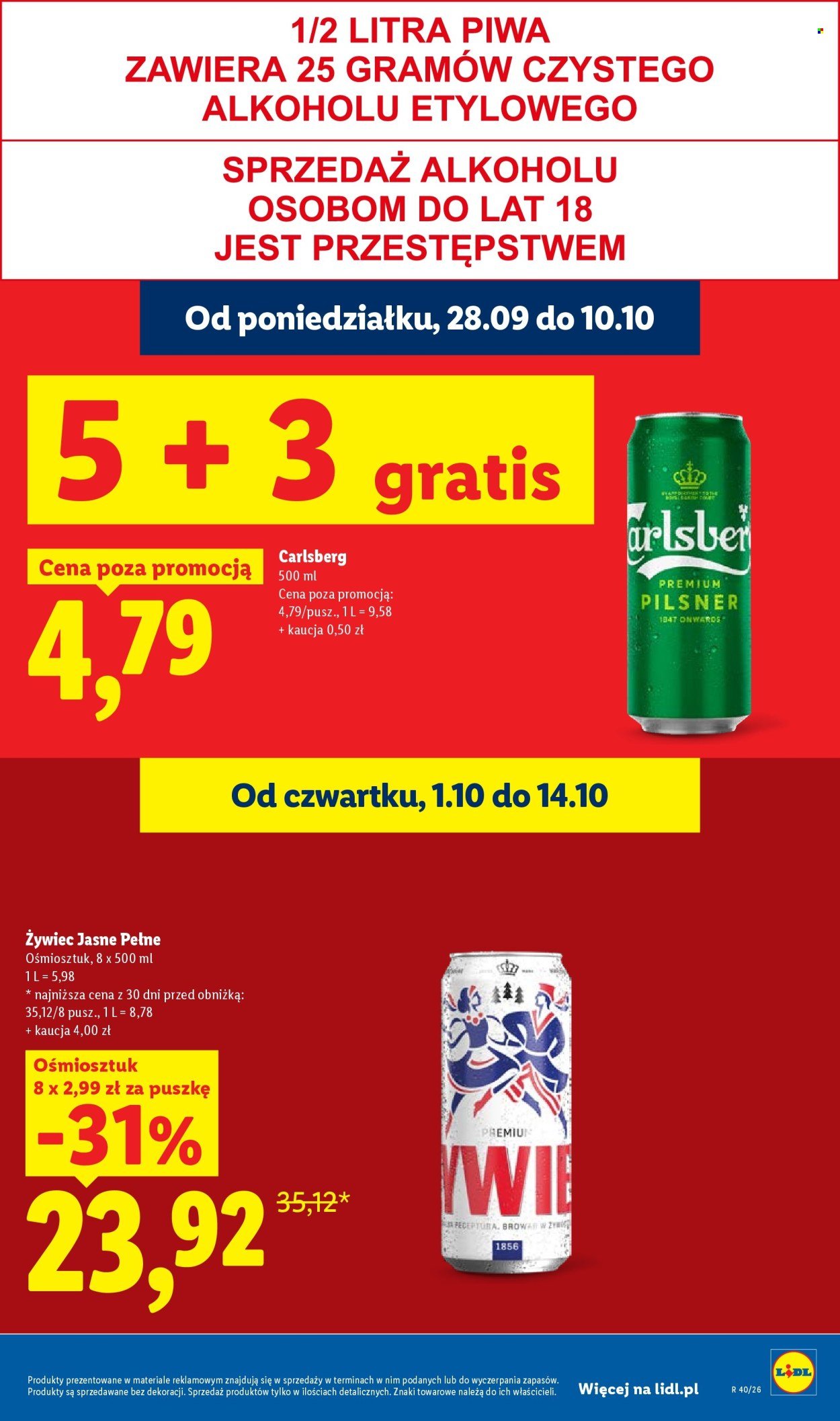 Gazetka LIDL - Od czwartku