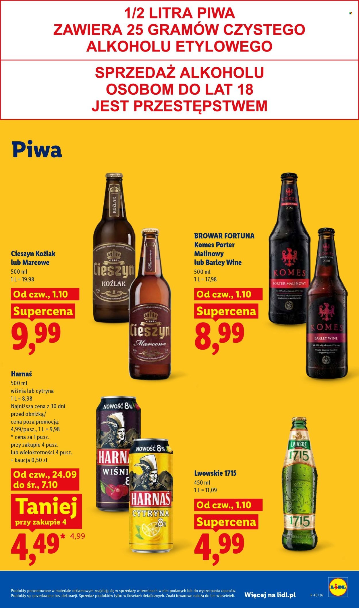 Gazetka LIDL - Od czwartku