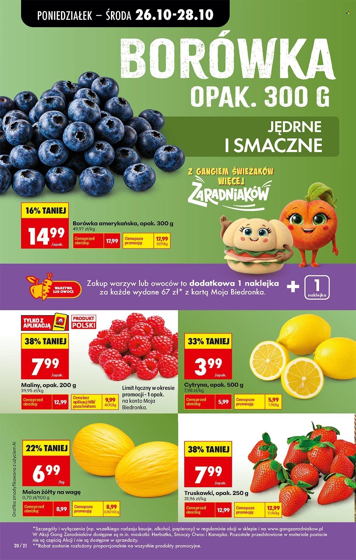 Gazetka BIEDRONKA - W tym tygodniu od poniedziałku