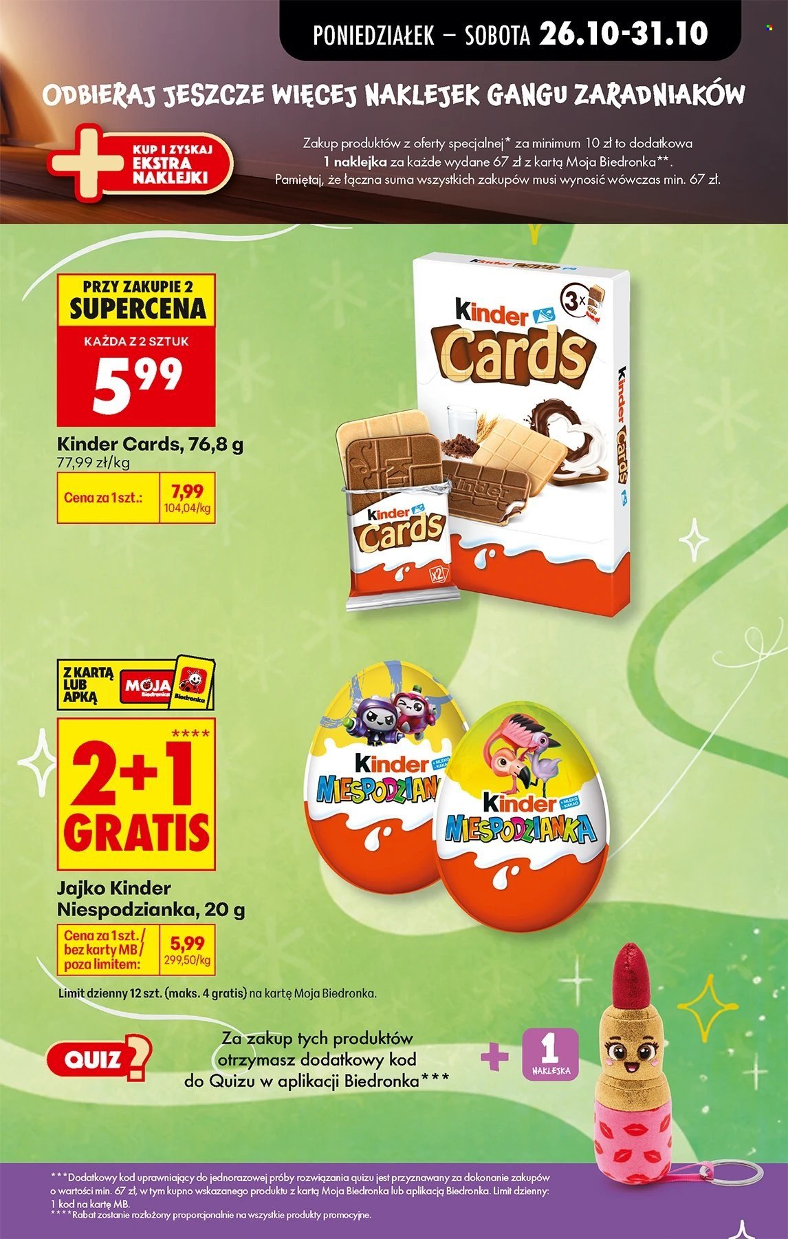 Gazetka BIEDRONKA - W tym tygodniu od poniedziałku