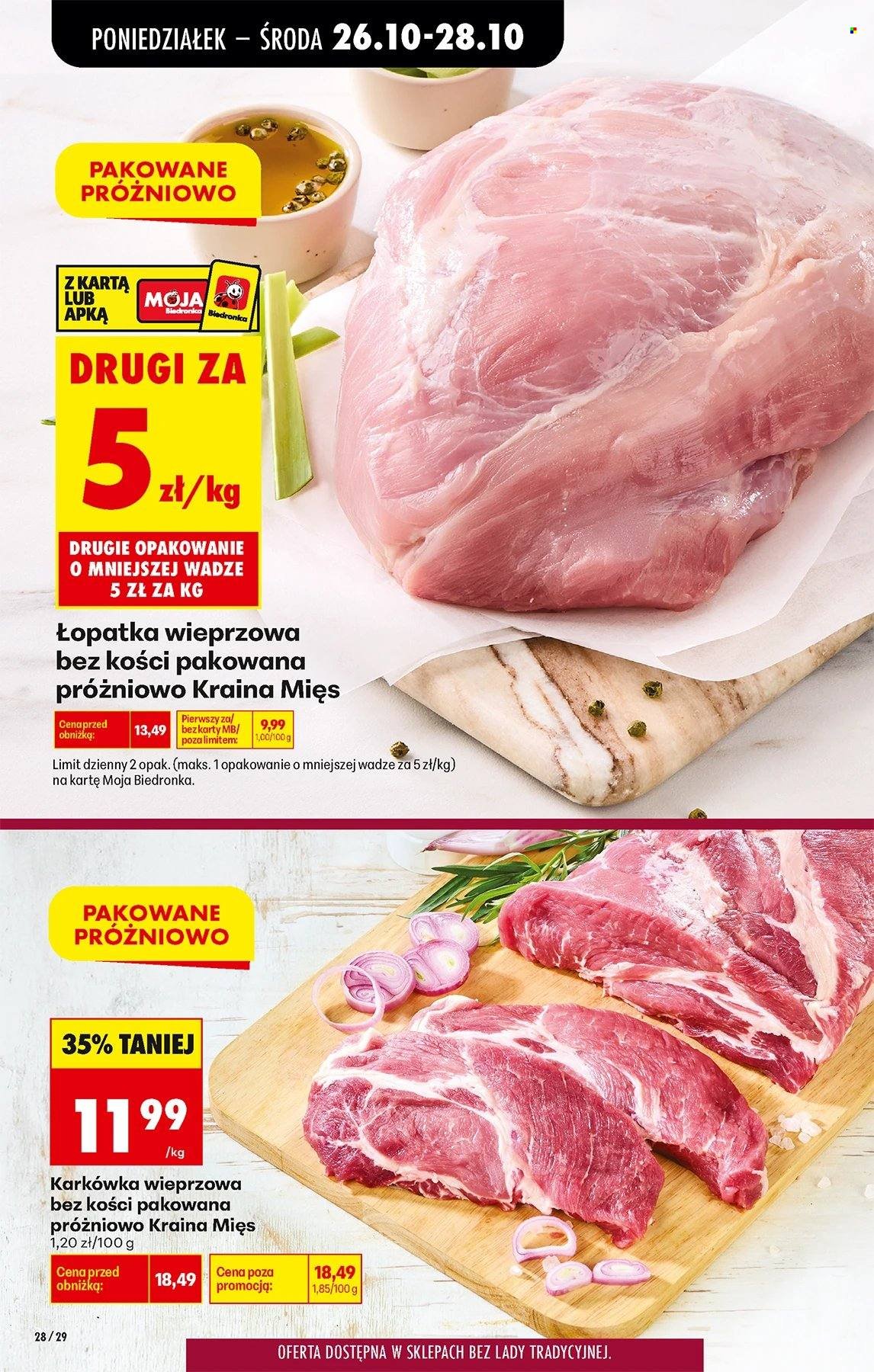 Gazetka BIEDRONKA - W tym tygodniu od poniedziałku