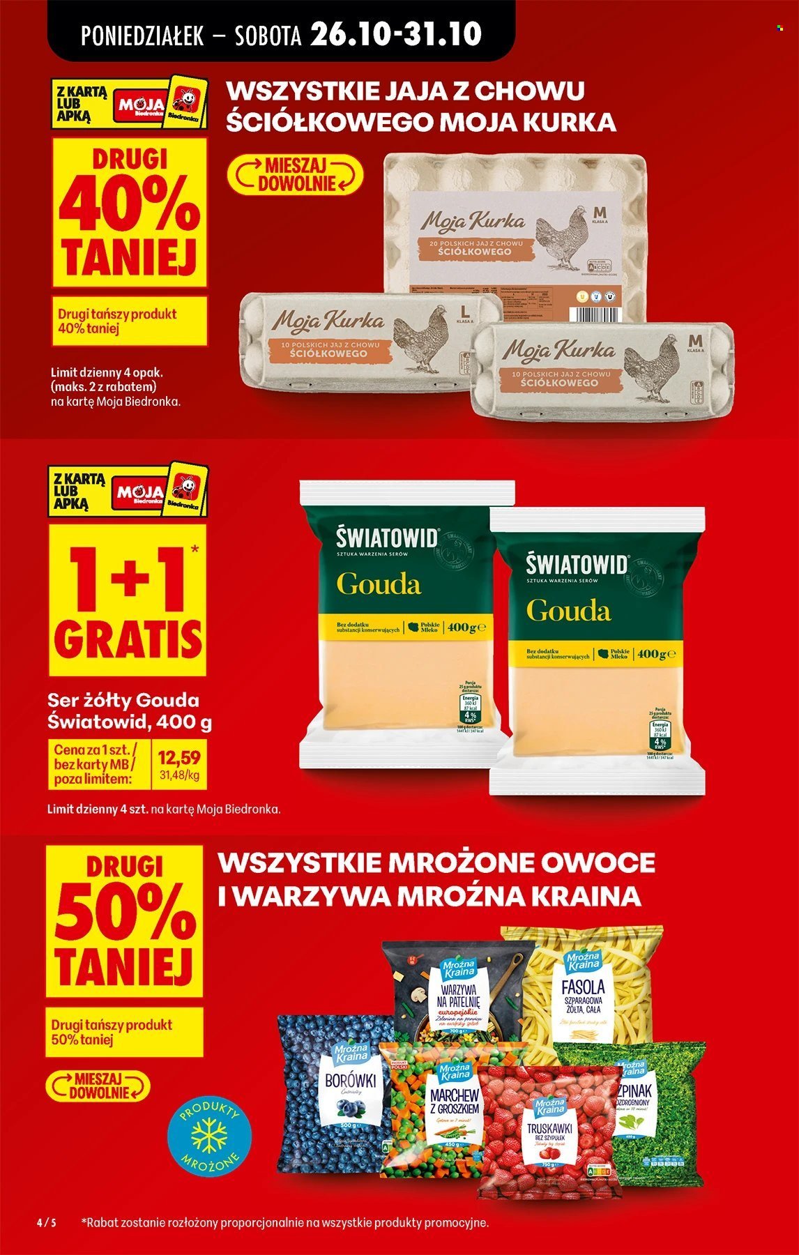 Gazetka BIEDRONKA - W tym tygodniu od poniedziałku