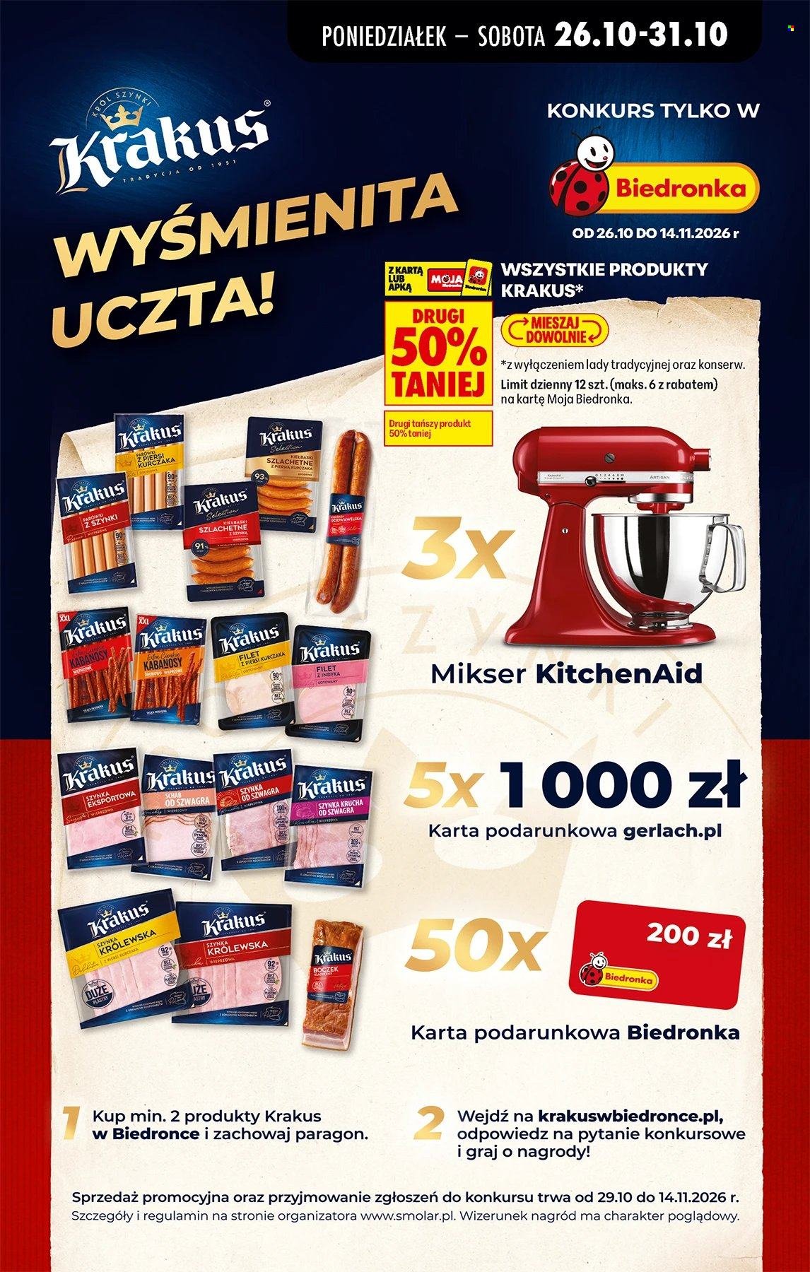 Gazetka BIEDRONKA - W tym tygodniu od poniedziałku